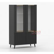 Vitrīna 2D cremona/melns