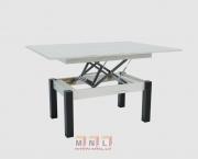 Galds TRANSFORMERS, white craft oak